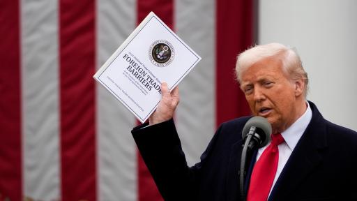 S President Donald Trump speaks during a tariff announcement in the Rose Garden of the White House in Washington, DC, USA, 02 April 2025.