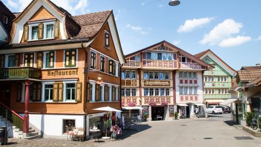 Häuserzeile Appenzell